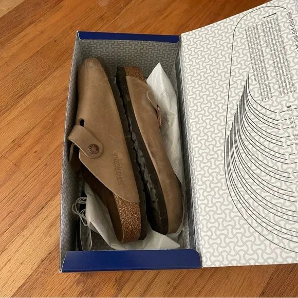 Birkenstock Boston Leather Clogs Mules - Picture 7 of 7